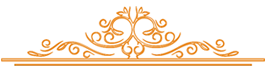 Décoration orange