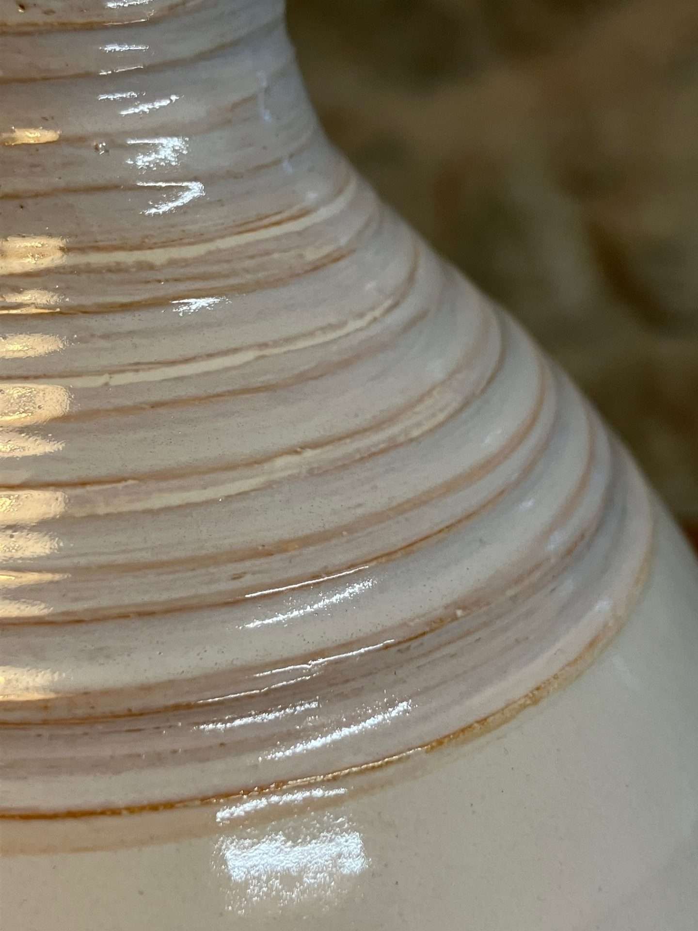 Vase - blanc faïence - "DROP!" décoré n°23 – Image 2