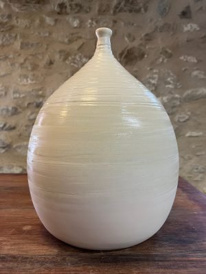 Vase - blanc beige - "DROP!" n°46